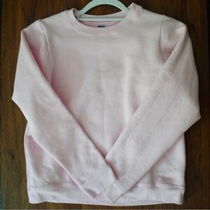 Light pink crewneck sweatshirt